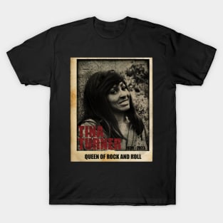 Tina Turner Photo 1970s Vintage Aesthetic // Queen of rock and roll T-Shirt